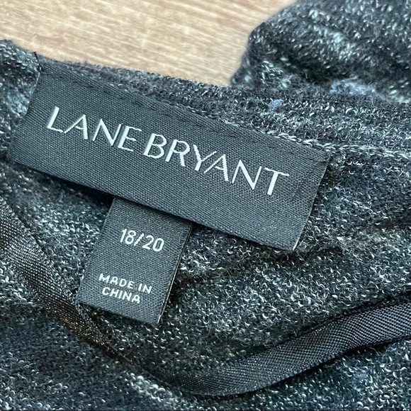 Lane Bryan Heather Navy Blue Cardigan Size 18/20 - Picture 3 of 4